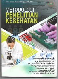 Image of Metodologi Penelitian Kesehatan